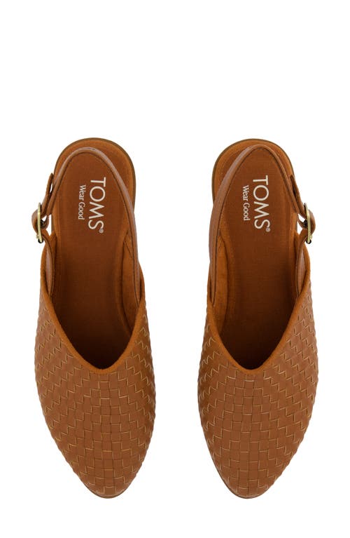 Toms Jade Slingback Mule In Multi