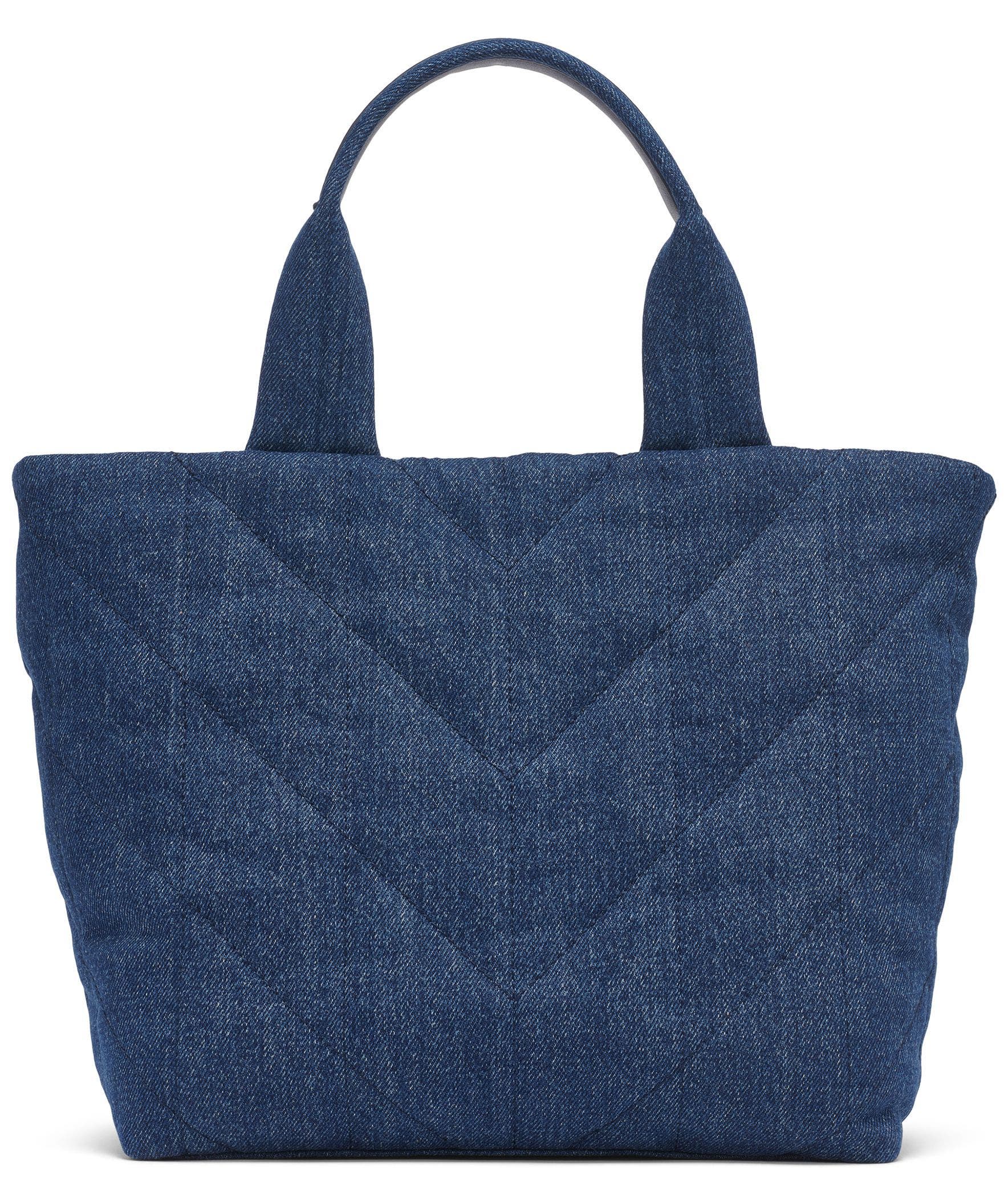 KARL LAGERFELD PARIS Voyage Tote, Alternate, color, Washed Denim