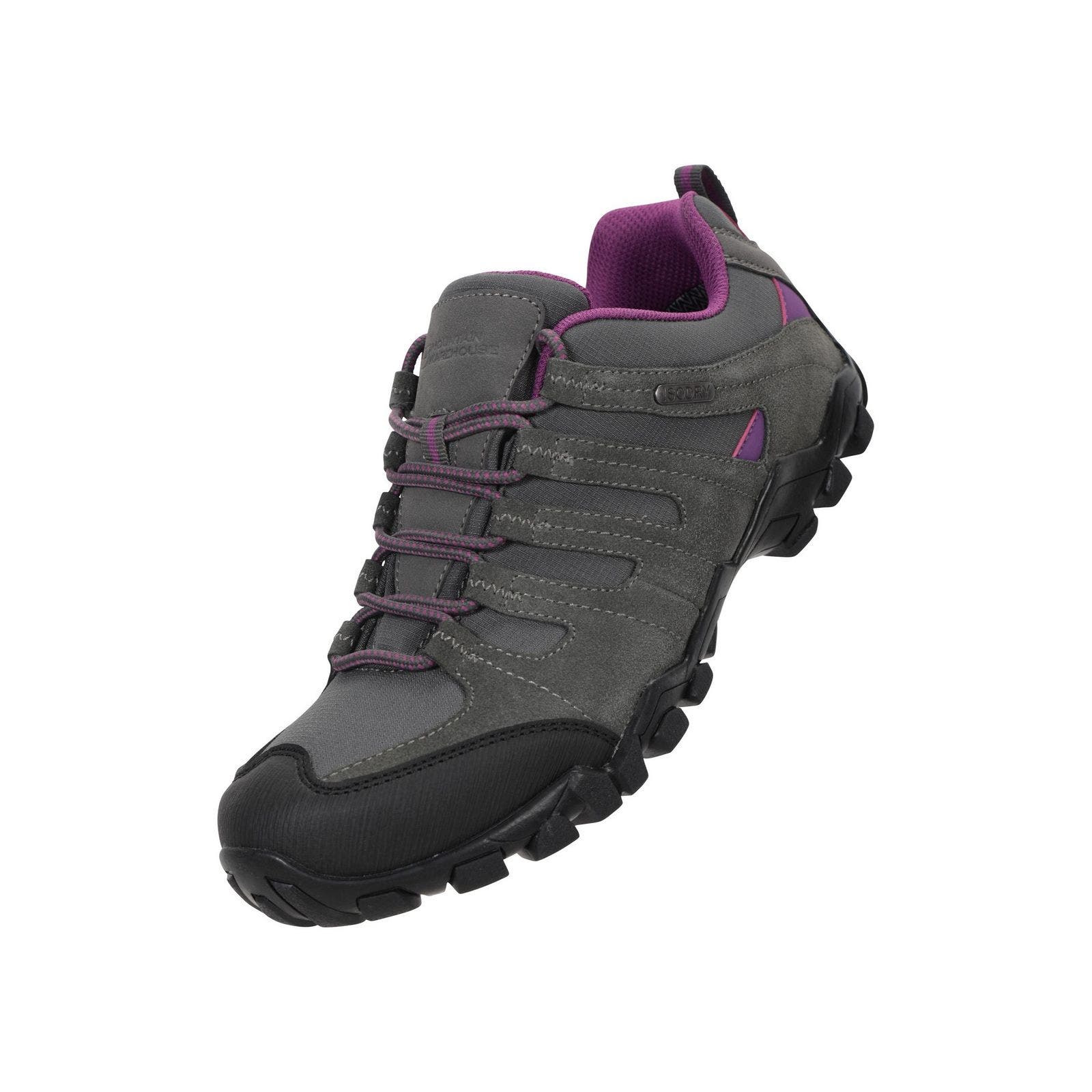 Belfour Suede Waterproof Walking Shoes, Main, color, Gray