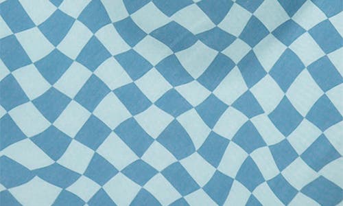 Copper Pearl Boone Swaddle Blanket In Blue