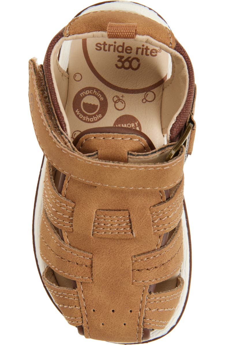 Stride Rite Paddy Fisherman Sandal, Alternate, color, Tan