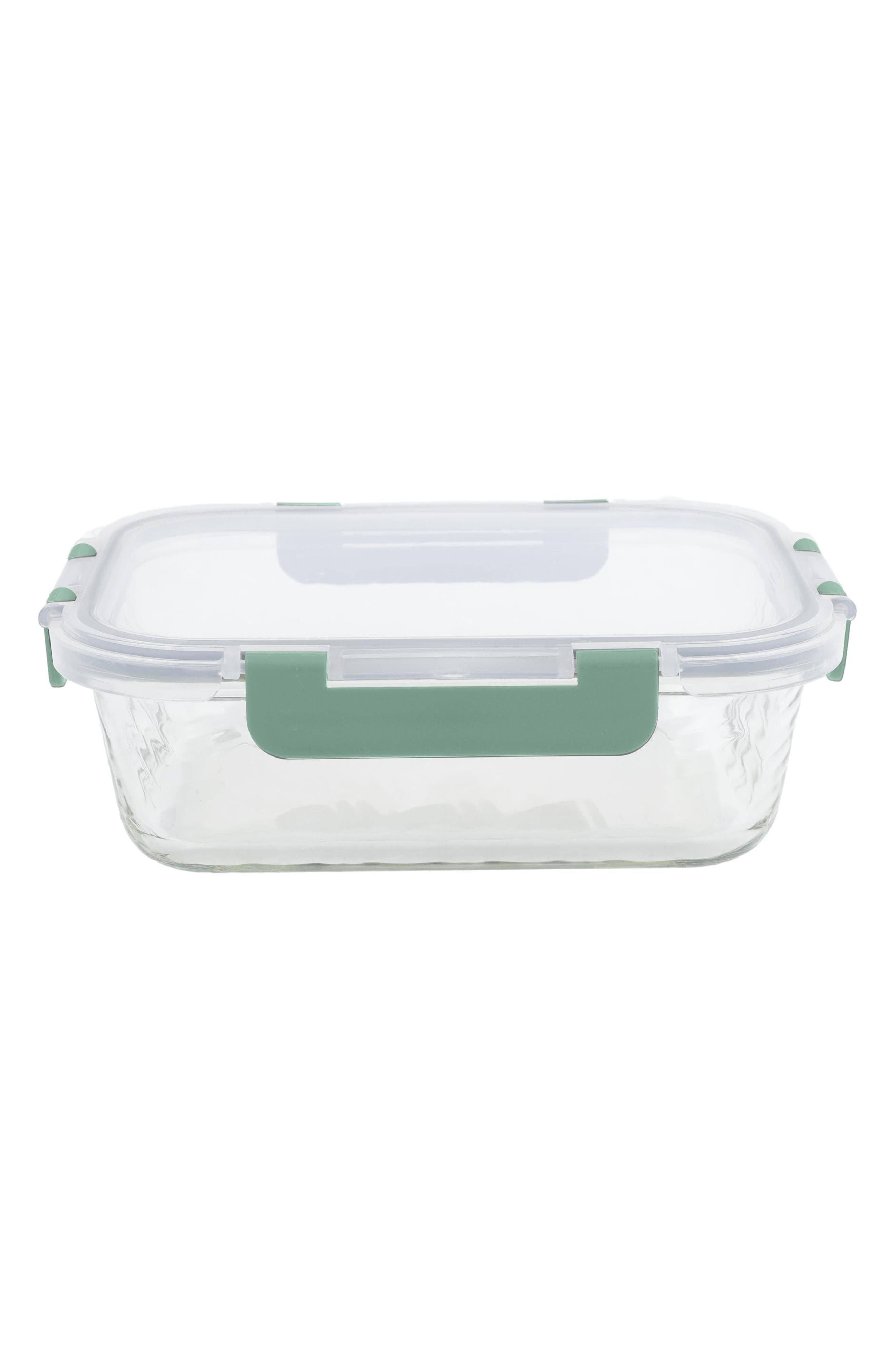 PHANTOM CHEF 6-Piece Glass Food Containers & Lids