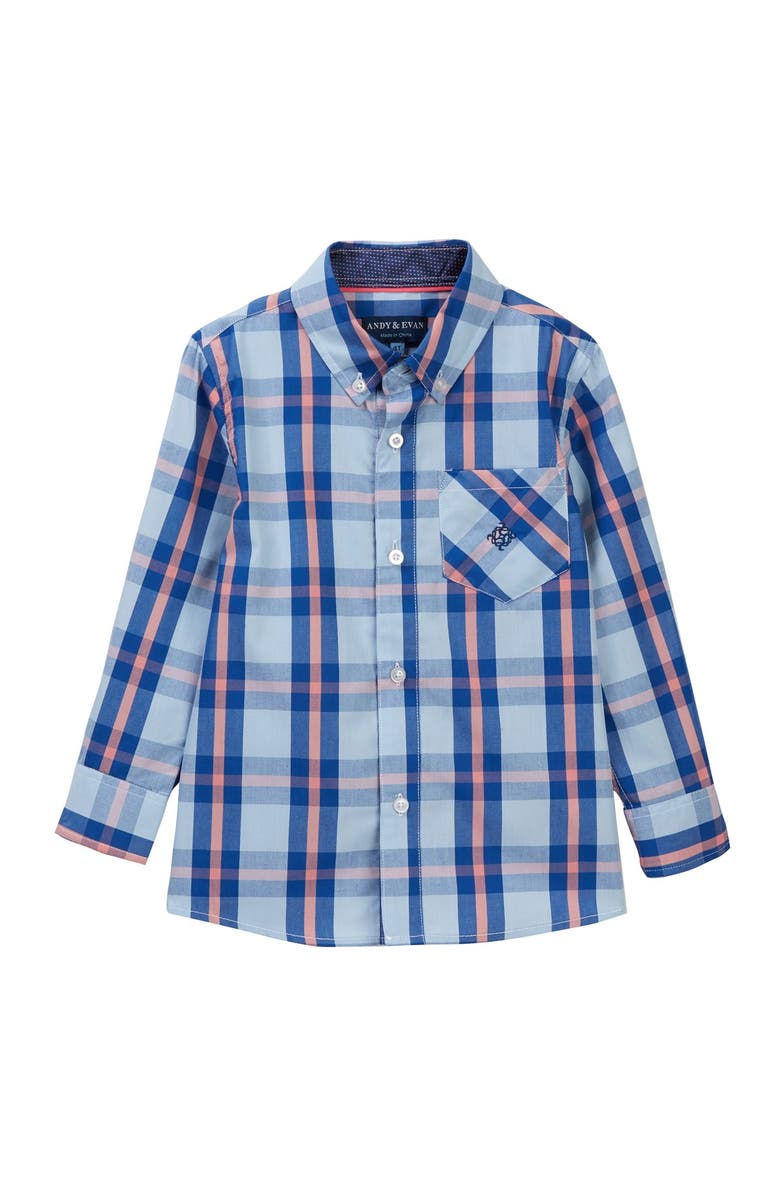 Andy & Evan Coral Shirt, Main, color,