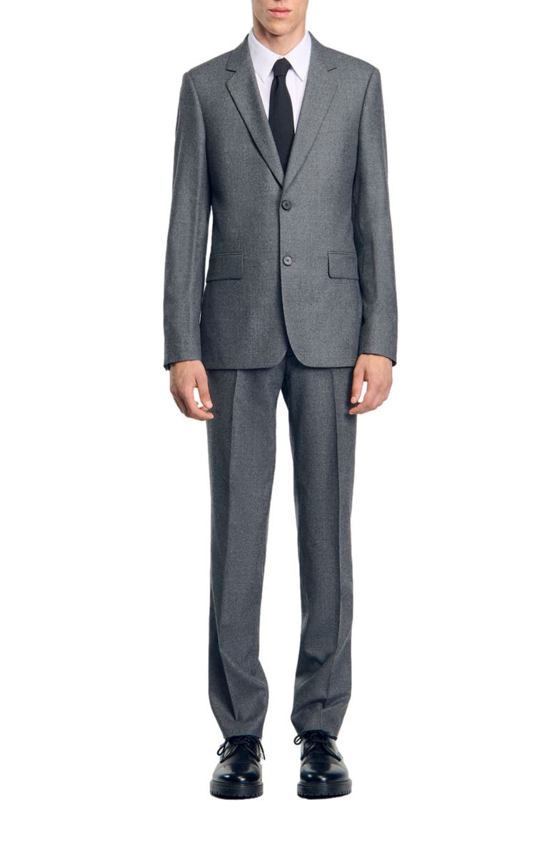 SANDRO Suit jacket, Main, color, 