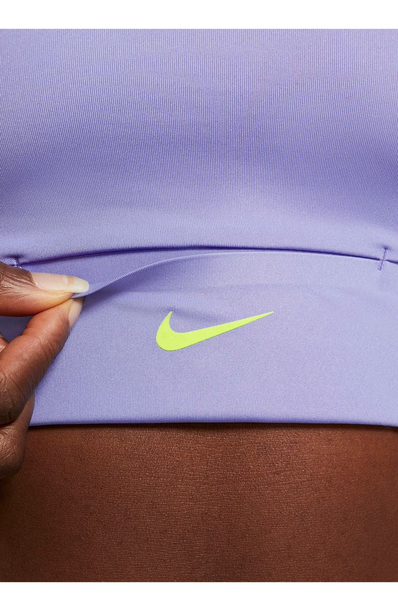 Nike Swoosh Padded Pocket Sports Bra, Alternate, color,
