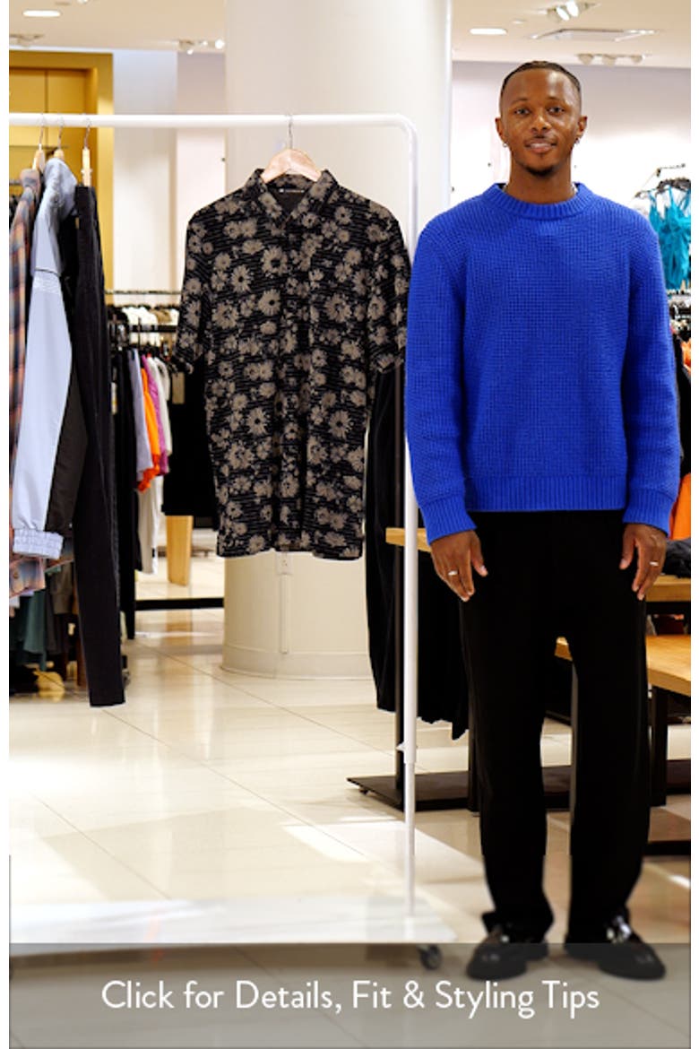 Shaded Grove Floral Piqué Polo video