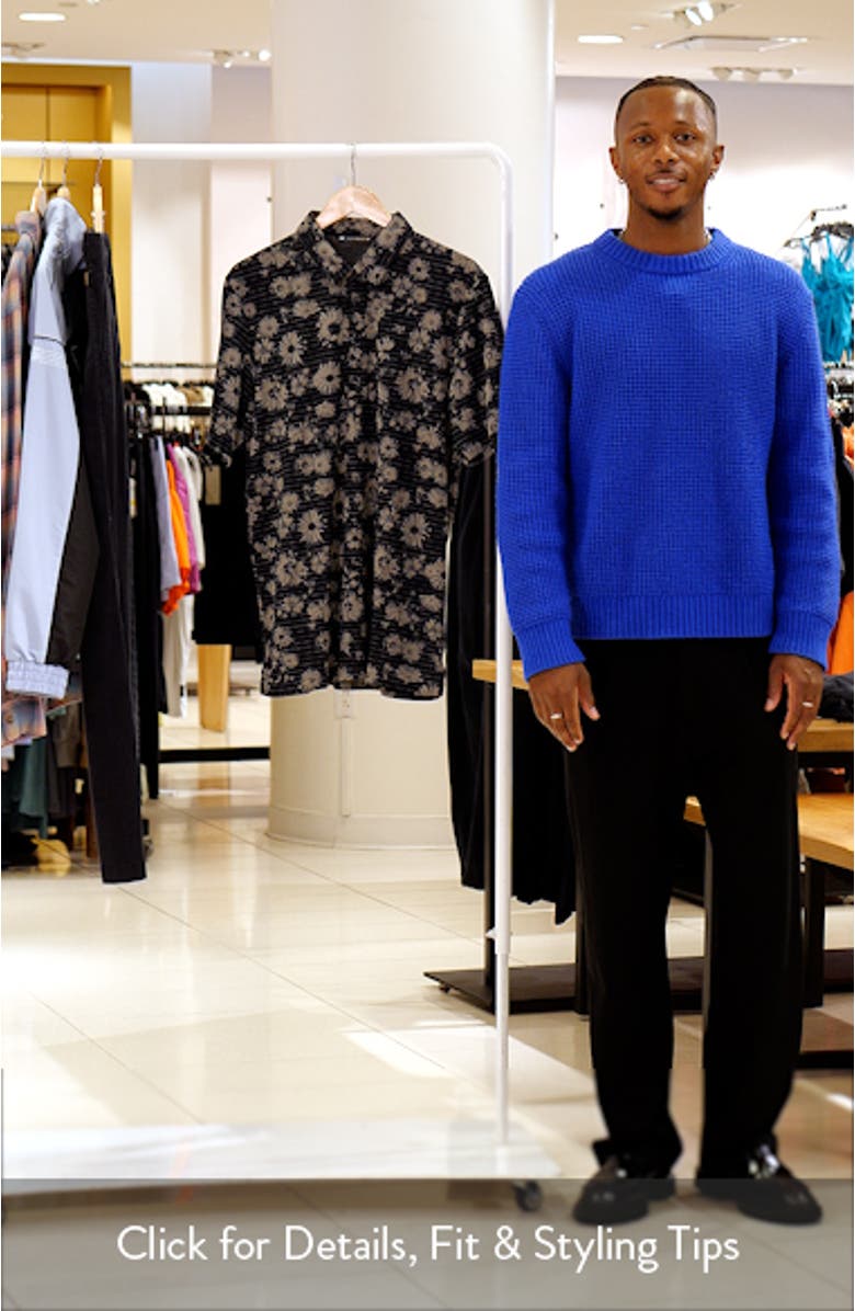 Shaded Grove Floral Piqué Polo, sales video thumbnail