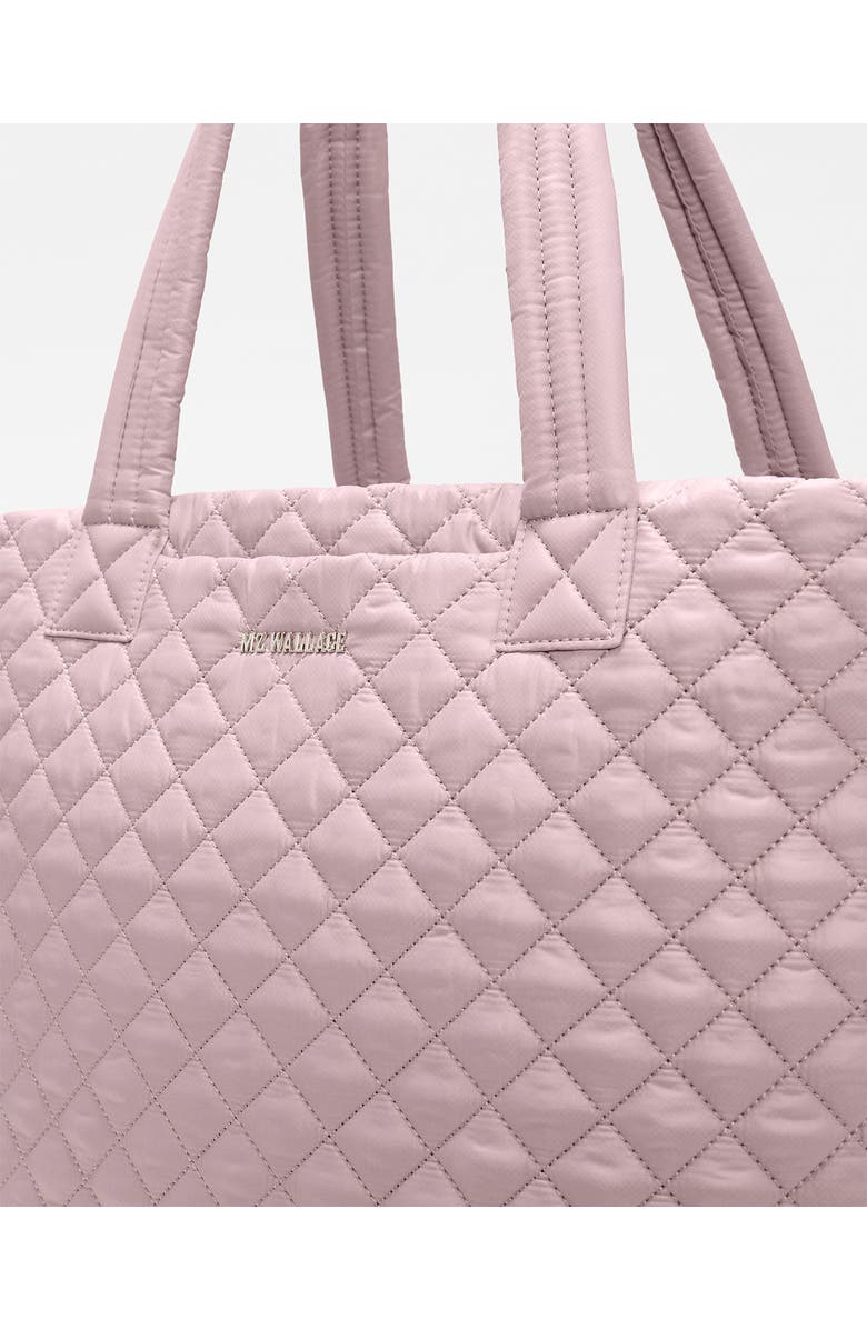 MZ Wallace Large Metro Deluxe II Diamond Quilted Nylon Tote, Alternate, color, Quail