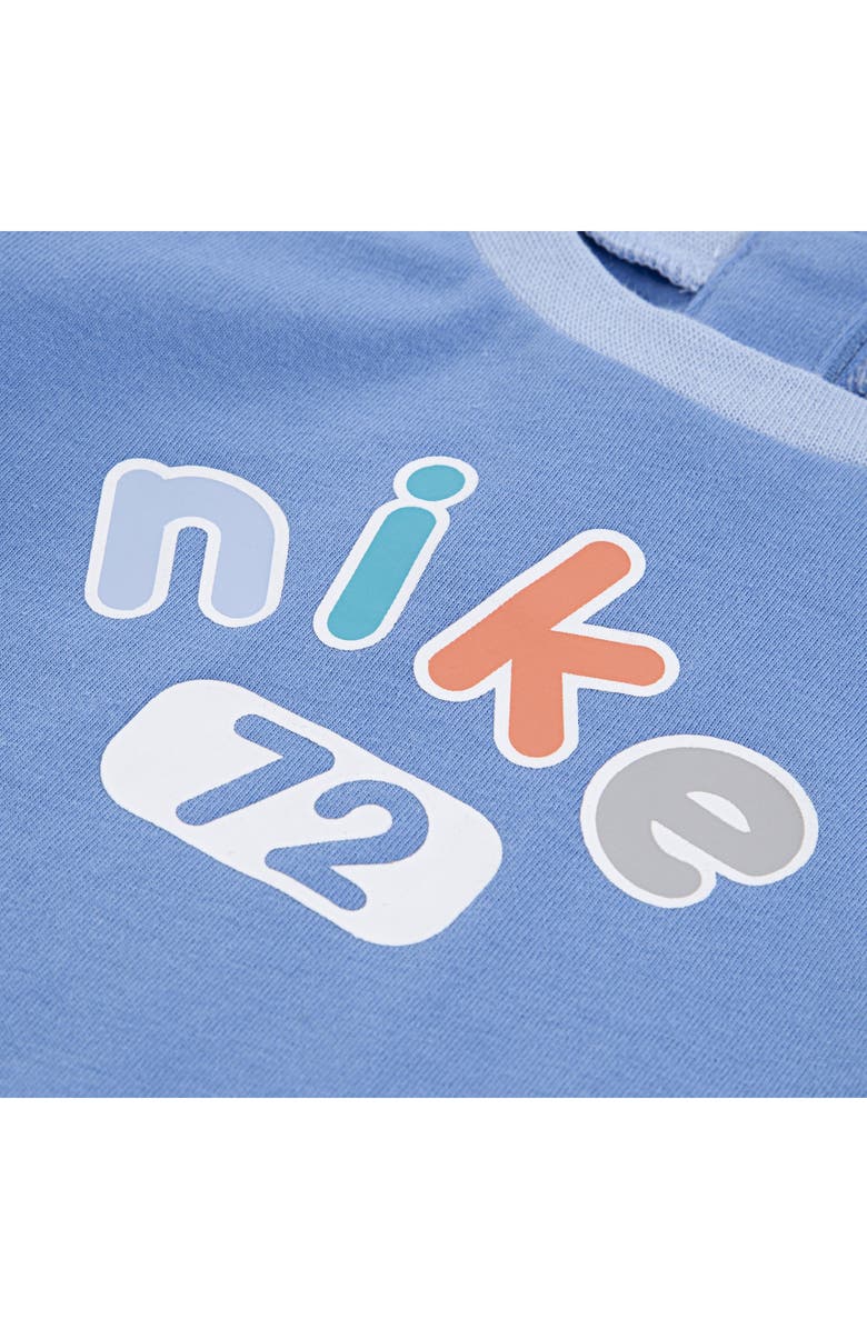 Nike Logo Bodysuit & Joggers Set, Alternate, color, 