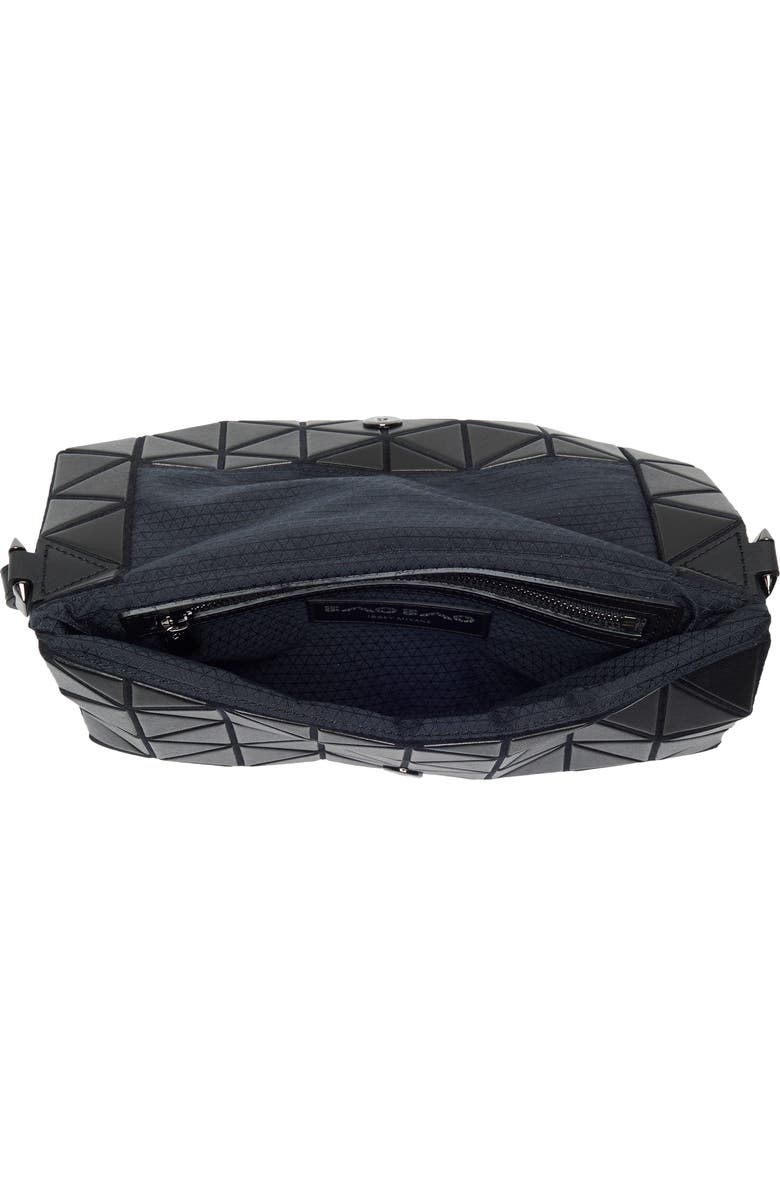 Bao Bao Issey Miyake Tonneau Matte Black Crossbody Bag, Alternate, color, Matte Black