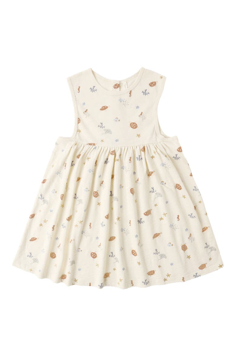 Layla Cotton Sundress & Bloomers Set, Alternate, color, NATURAL
