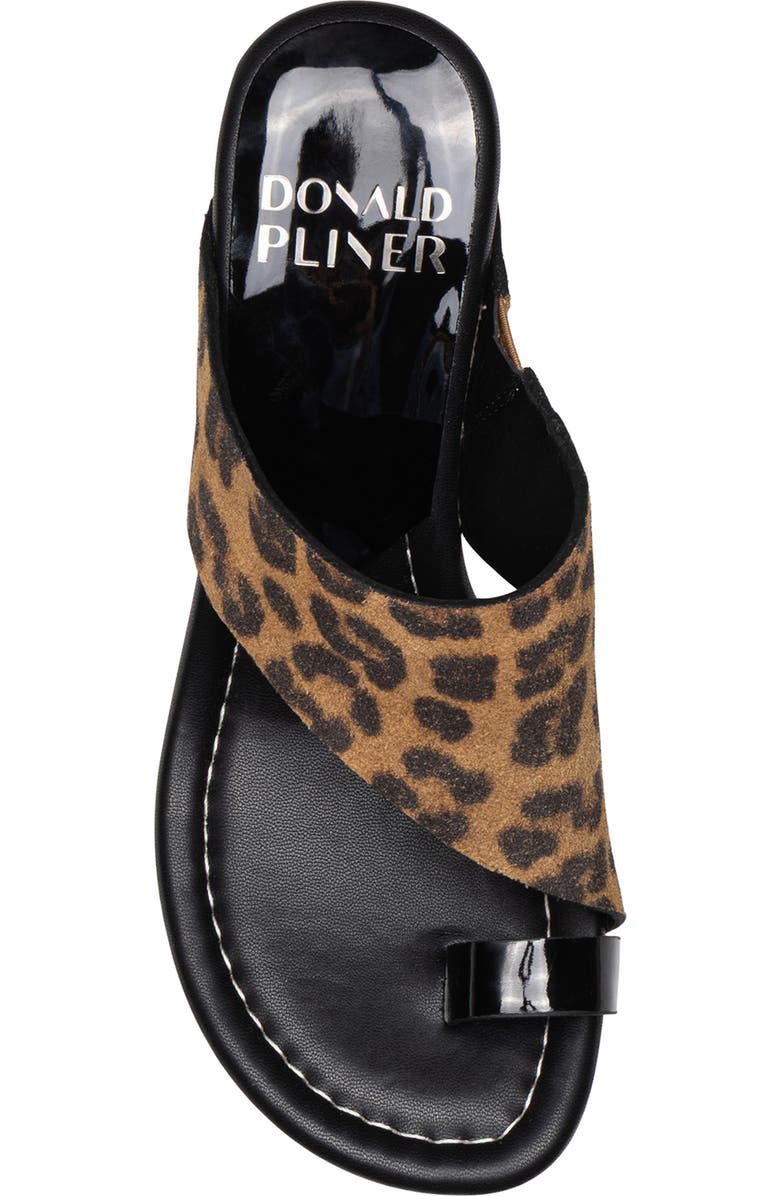 Donald Pliner Gyer Wedge Sandal, Alternate, color, Leopard