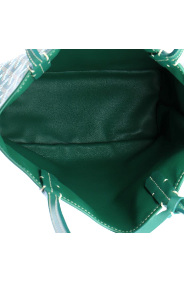 Pre-Owned Goyard Anjou Reversible Tote Coated Canvas Mini, Alternate, color, Green