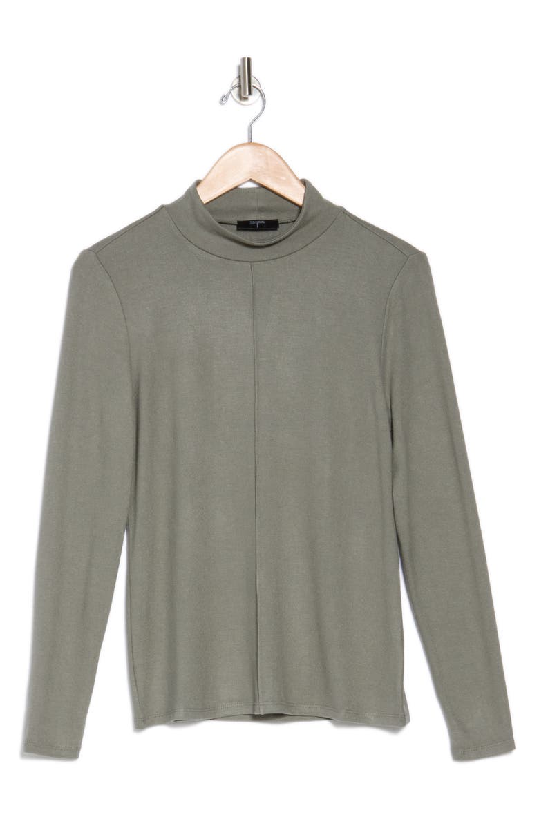 T Tahari Turtleneck Jersey Top, Alternate, color,
