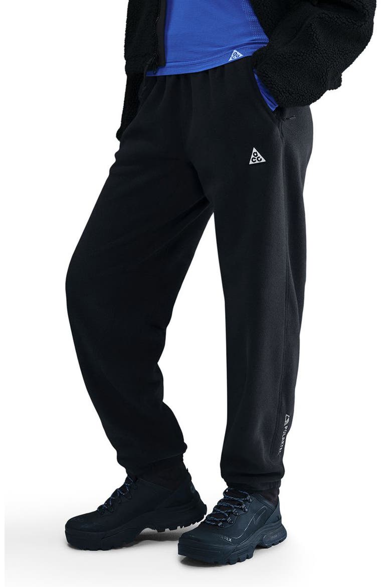 ACG Wolf Tree Fleece Sweatpants, Main, color, BLACK/ ANTHRACITE