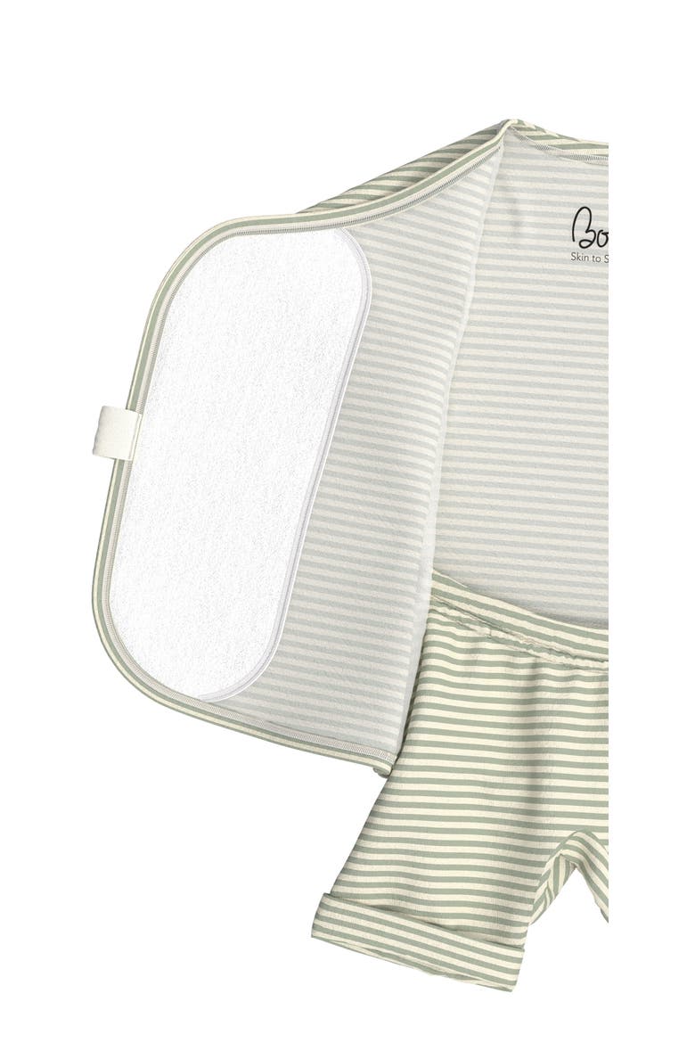 Unisex Baby Romper, Alternate, color, Mint Twist