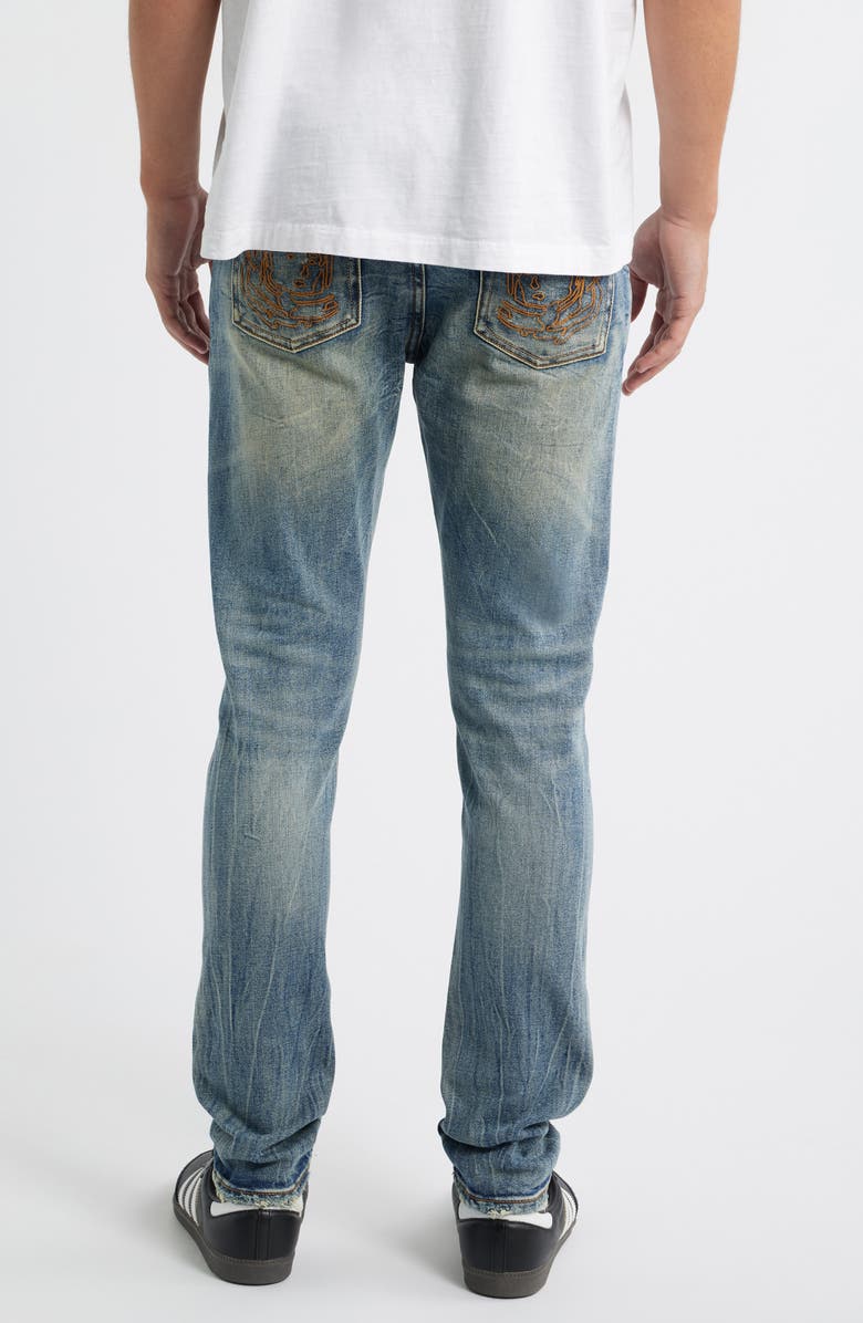 Billionaire Boys Club BB Trek Slim Fit Distressed Jeans, Alternate, color, Mars