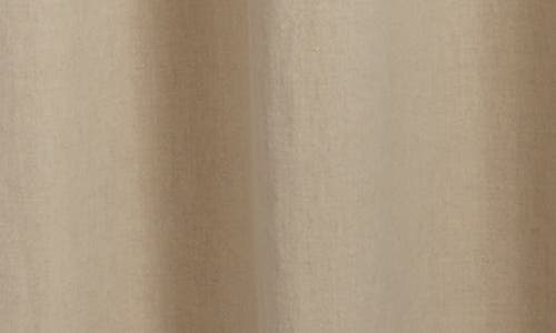 Parachute Washed Linen Blackout Curtain In Brown