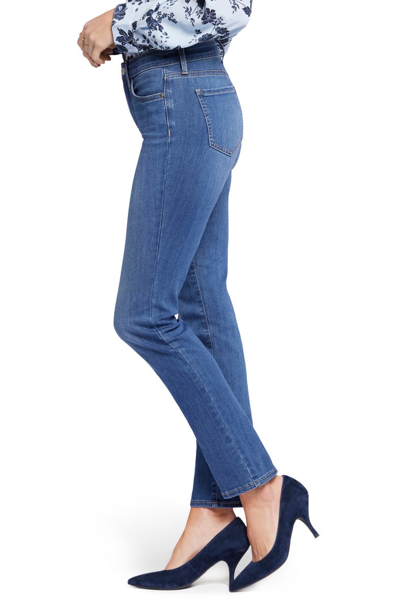 NYDJ Sheri Slim Straight Leg Jeans, Alternate, color, Rockford