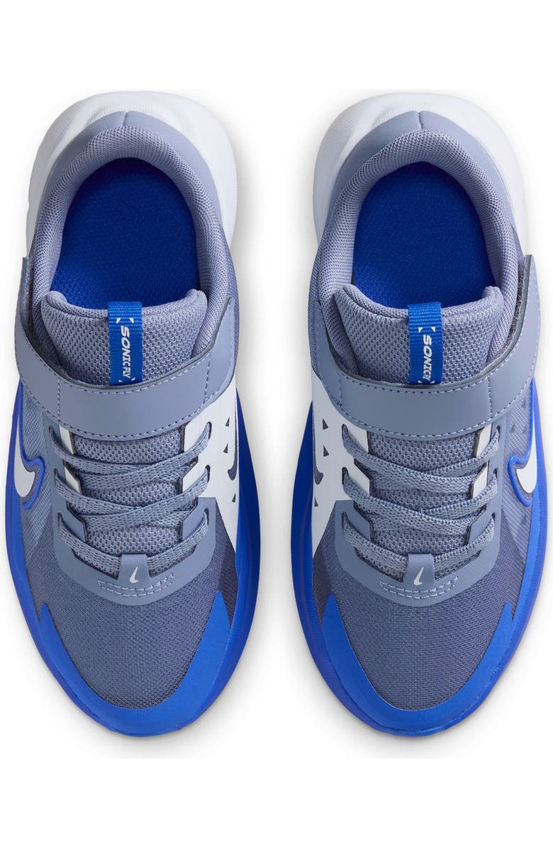Nike Kids' Sonic Fly Running Shoe, Alternate, color, Indigo/ Grey/ Racer Blue