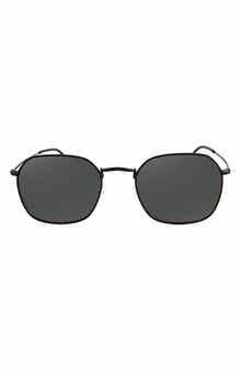 AQS Kai 50mm Polarized Oval Sunglasses