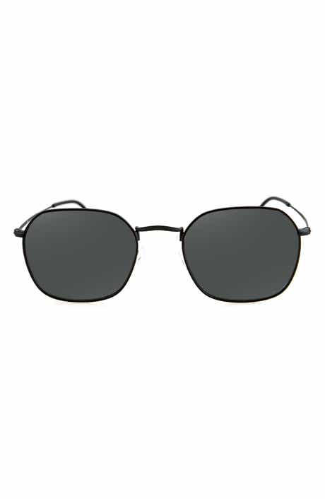 AQS Kai 50mm Polarized Oval Sunglasses