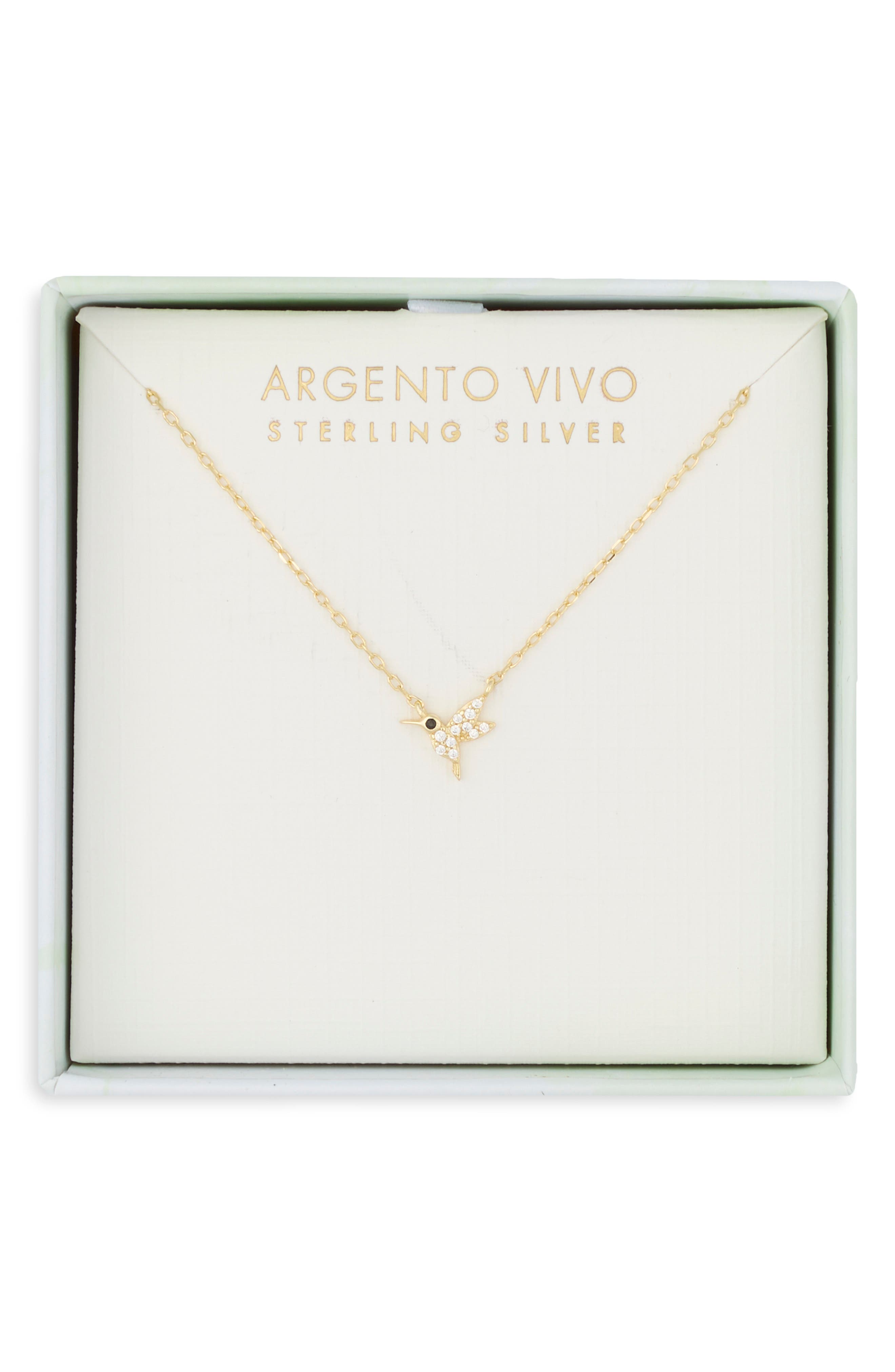 Hummingbird Pendant Necklace