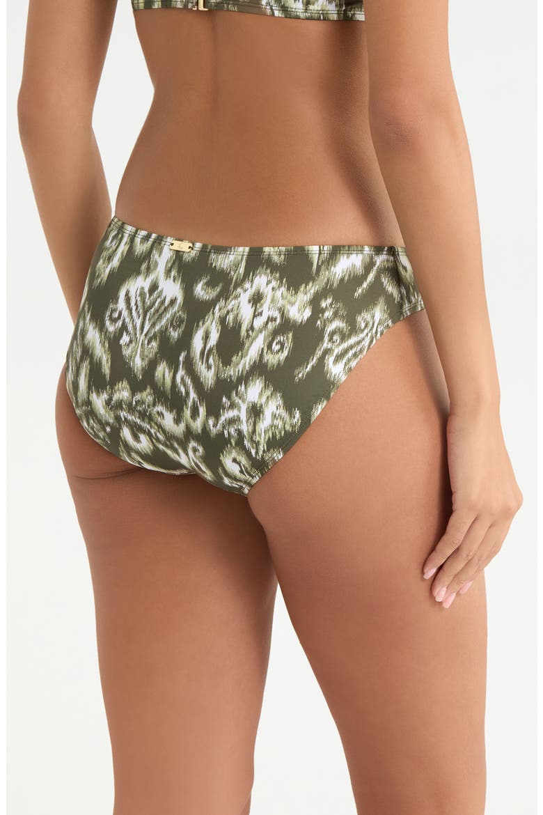 Print Hipster Bikini Bottoms, Alternate, color, GREEN MULTI