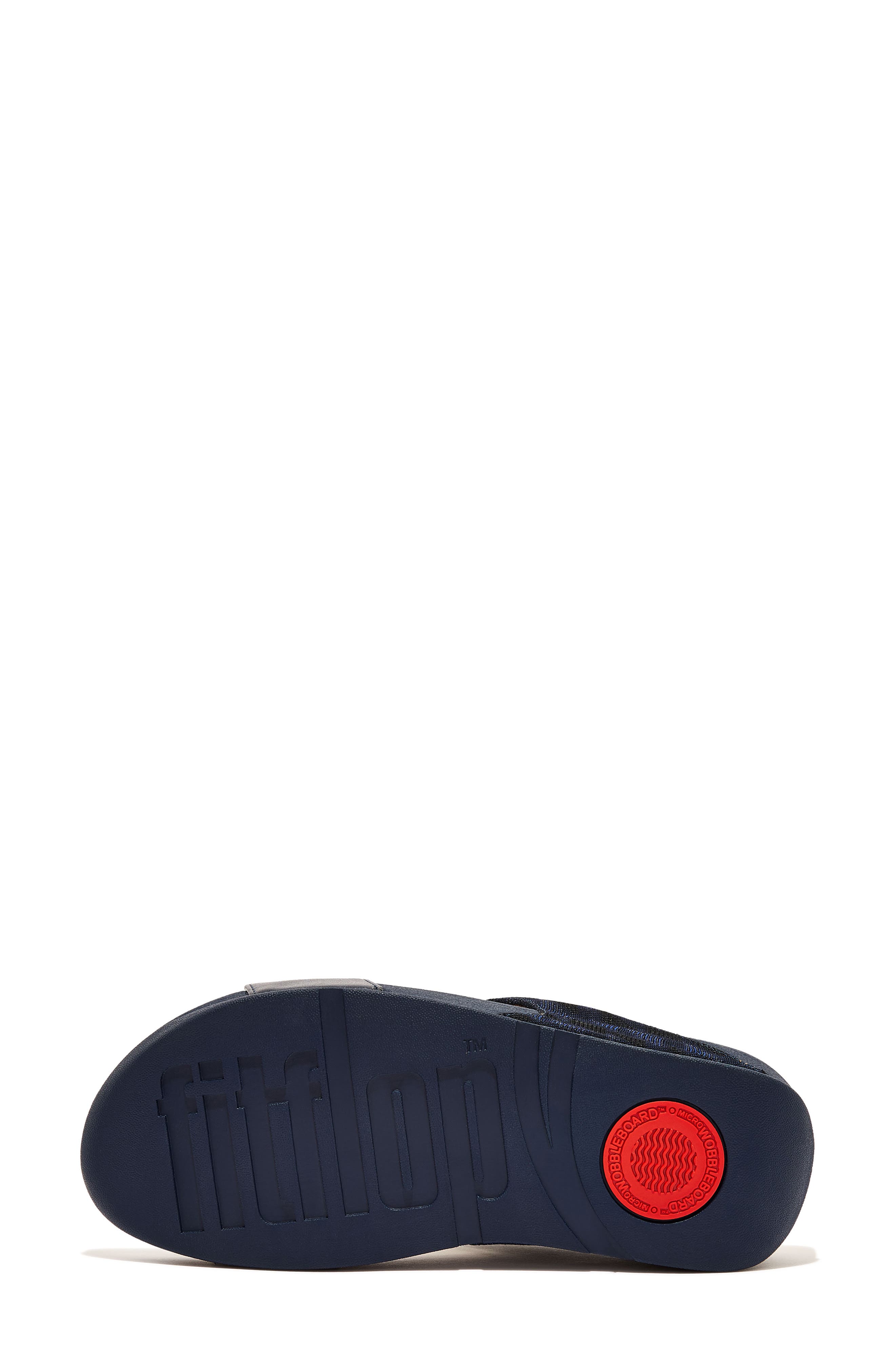 Lulu Glitz Slide Sandal, Alternate, color, MIDNIGHT NAVY