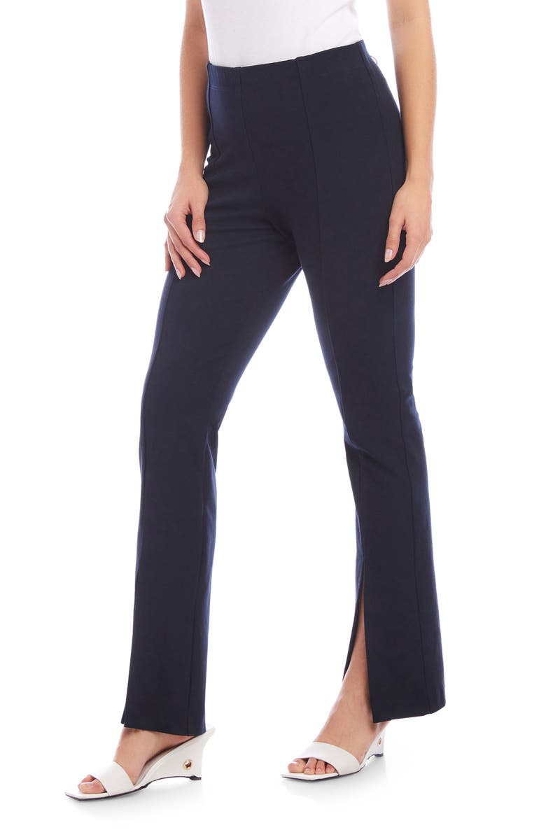 FIFTEEN TWENTY High Waist Front Slit Pants, Alternate, color, 