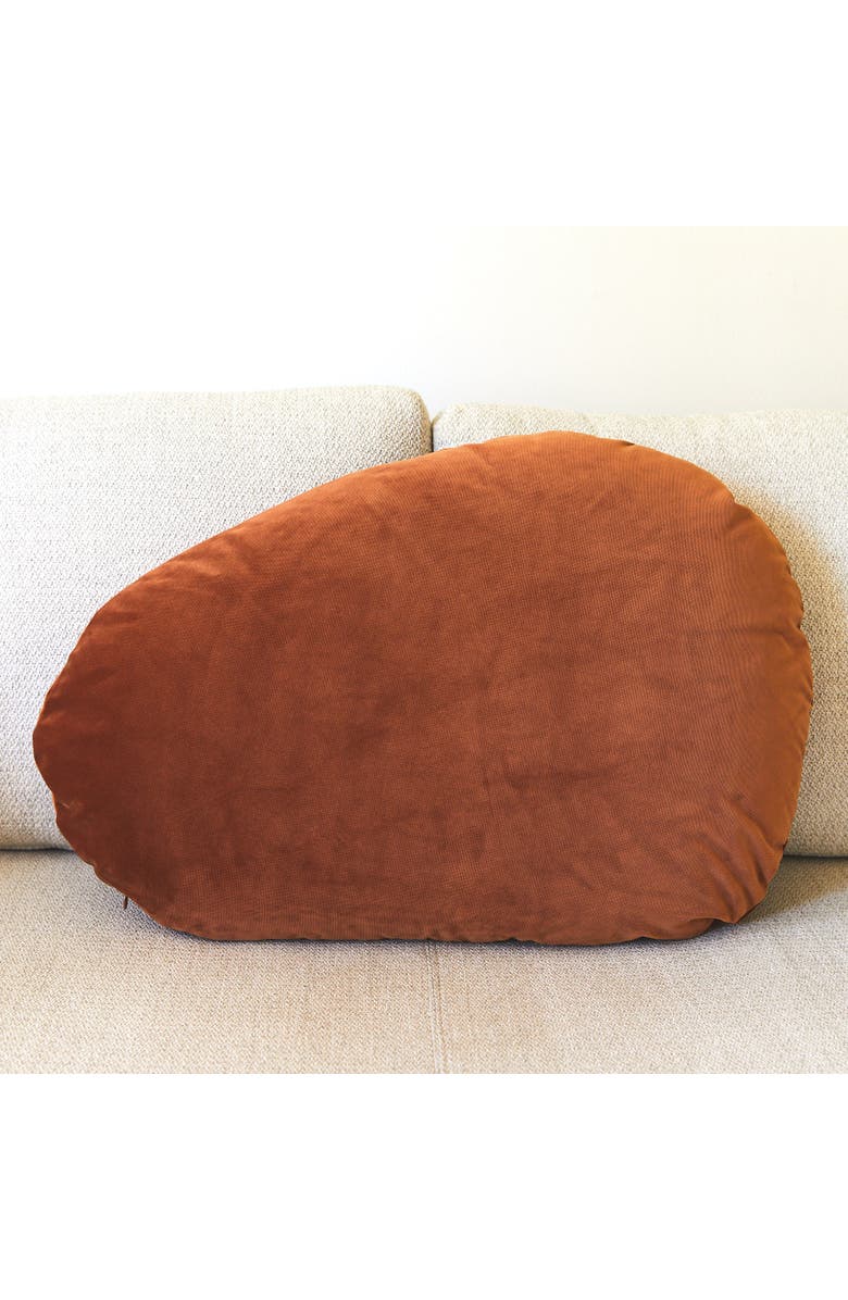 Pazar Studio The Large Wobble in Velvet, Main, color, Rust