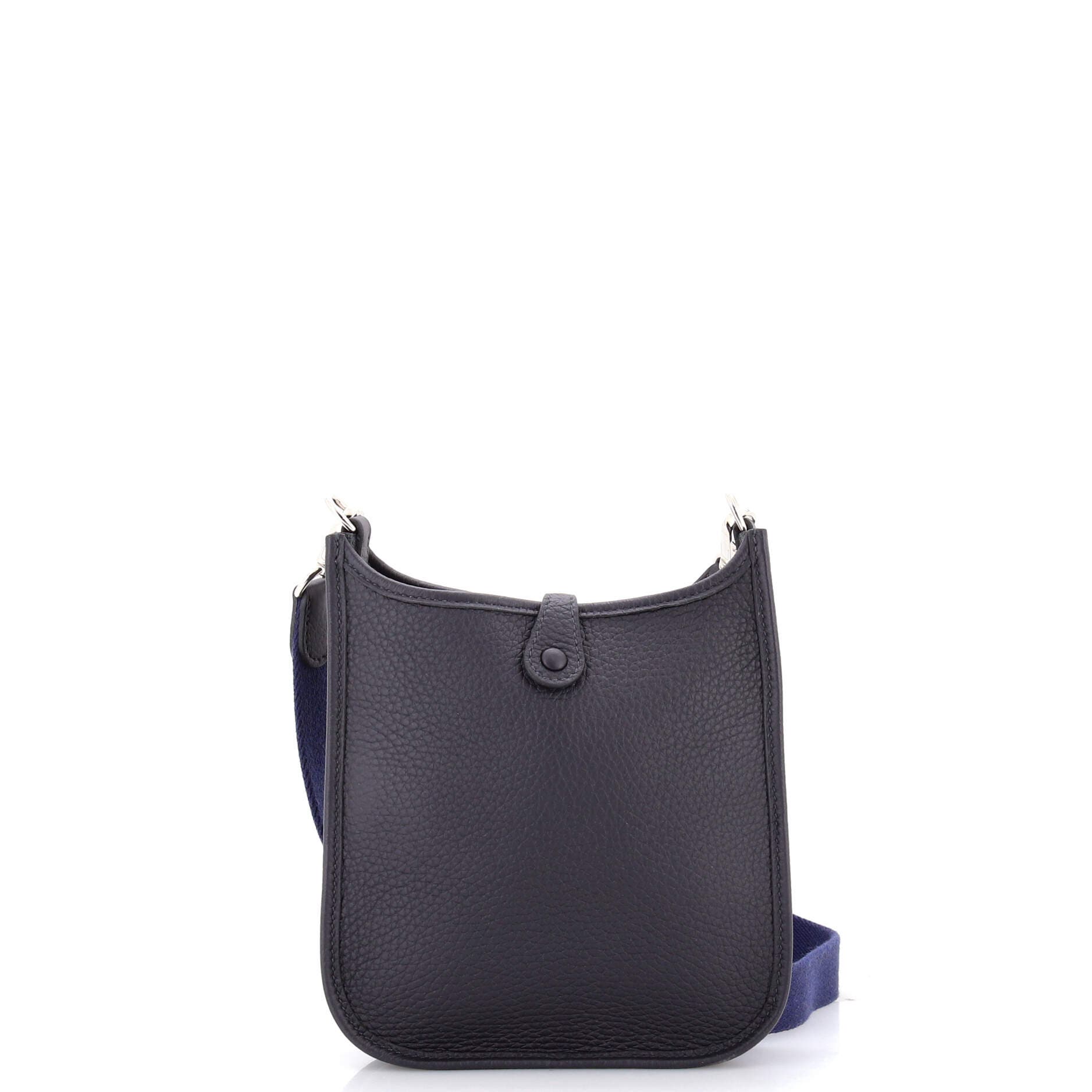 Pre-Owned Hermes Evelyne Bag Gen III Clemence TPM, Alternate, color, Caban