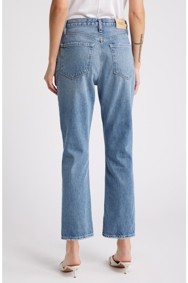 Billy High Waist Crop Straight Leg Jeans, Alternate, color, COSTAR