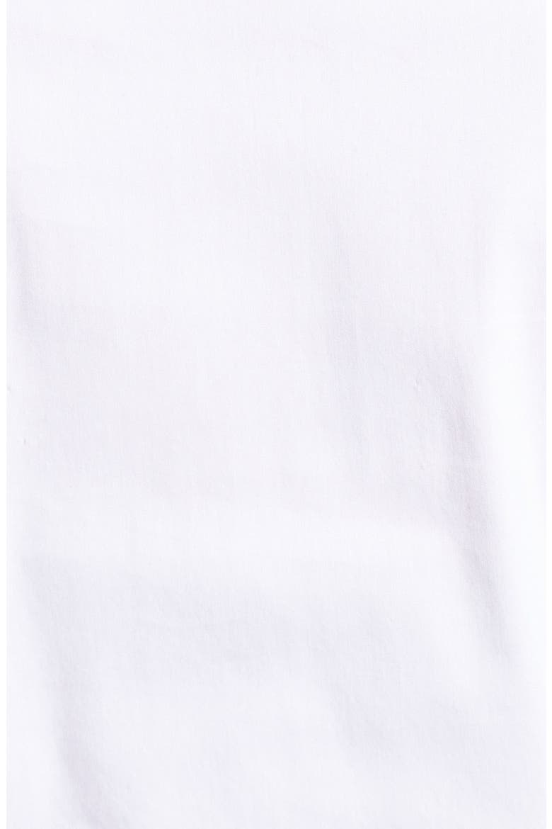 LONG SLEEVE STRETCH POPLIN BLOUSE, Alternate, color, WHITE