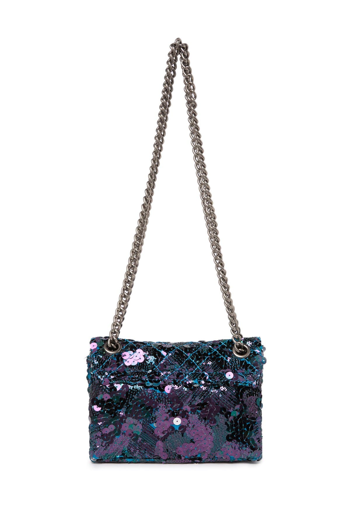 Kurt Geiger Mini Brixton Sequins Lock Bag, Alternate, color, 