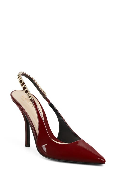 Signoria Pointed Toe Slingback Pump (Women)