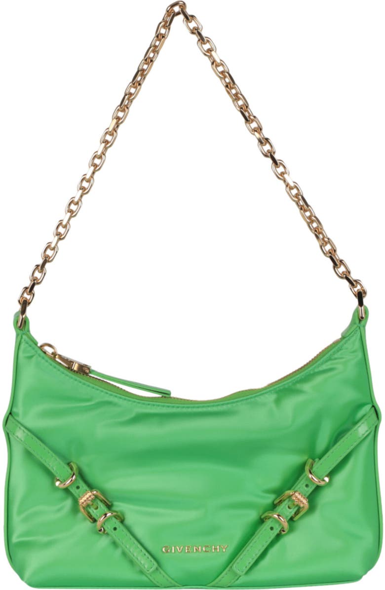 Givenchy You Party Woven Shoulder Bag, Main, color, Absynthe Green