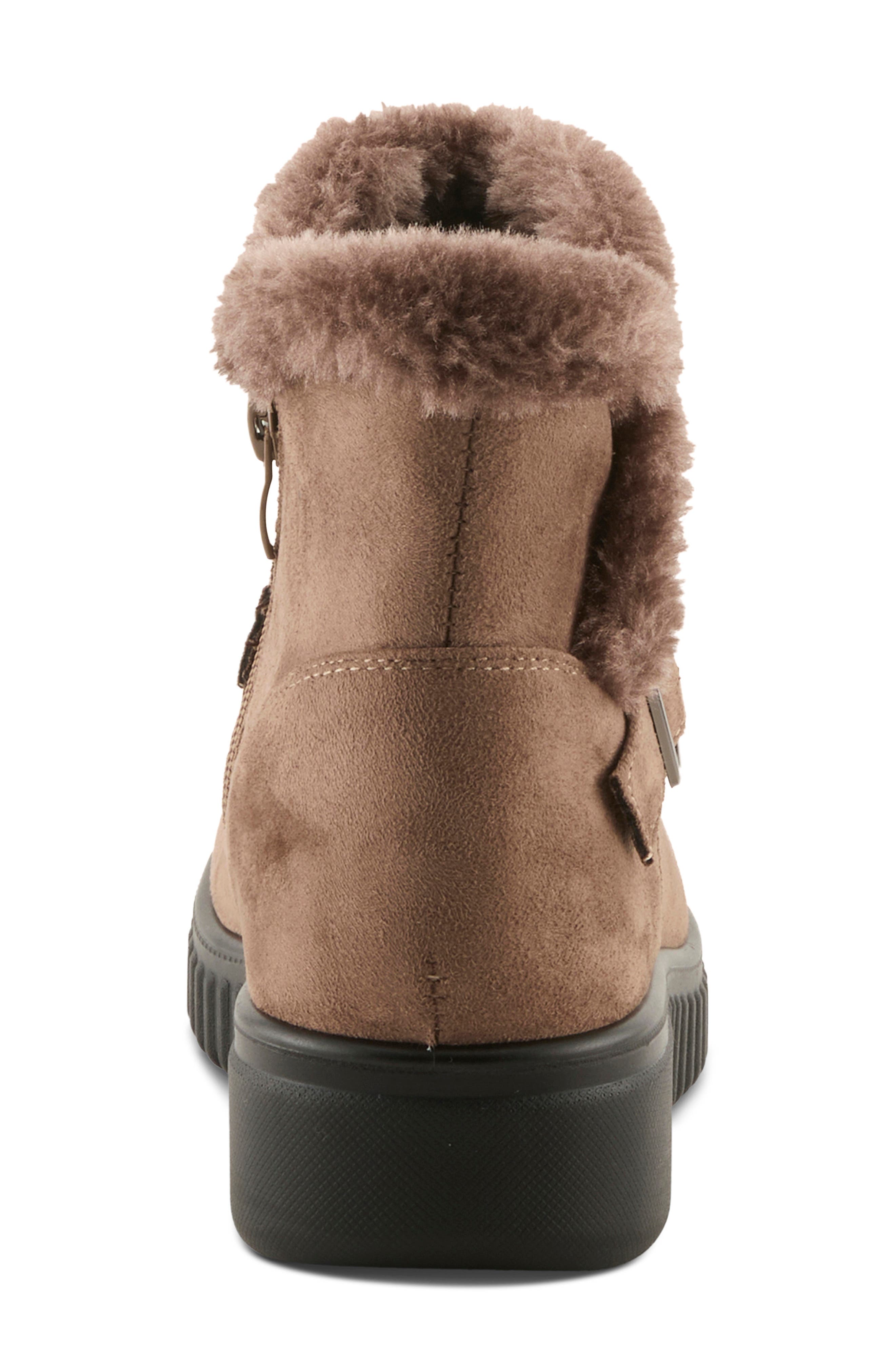 Badisco Faux Fur Bootie, Alternate, color, BEIGE