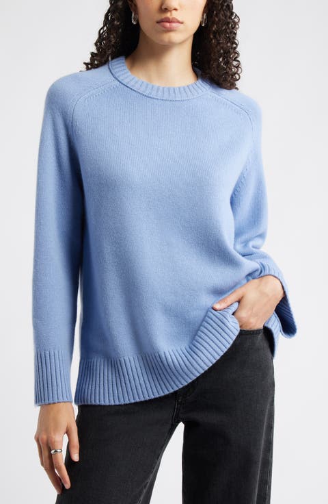 Crewneck Wool & Cashmere Sweater