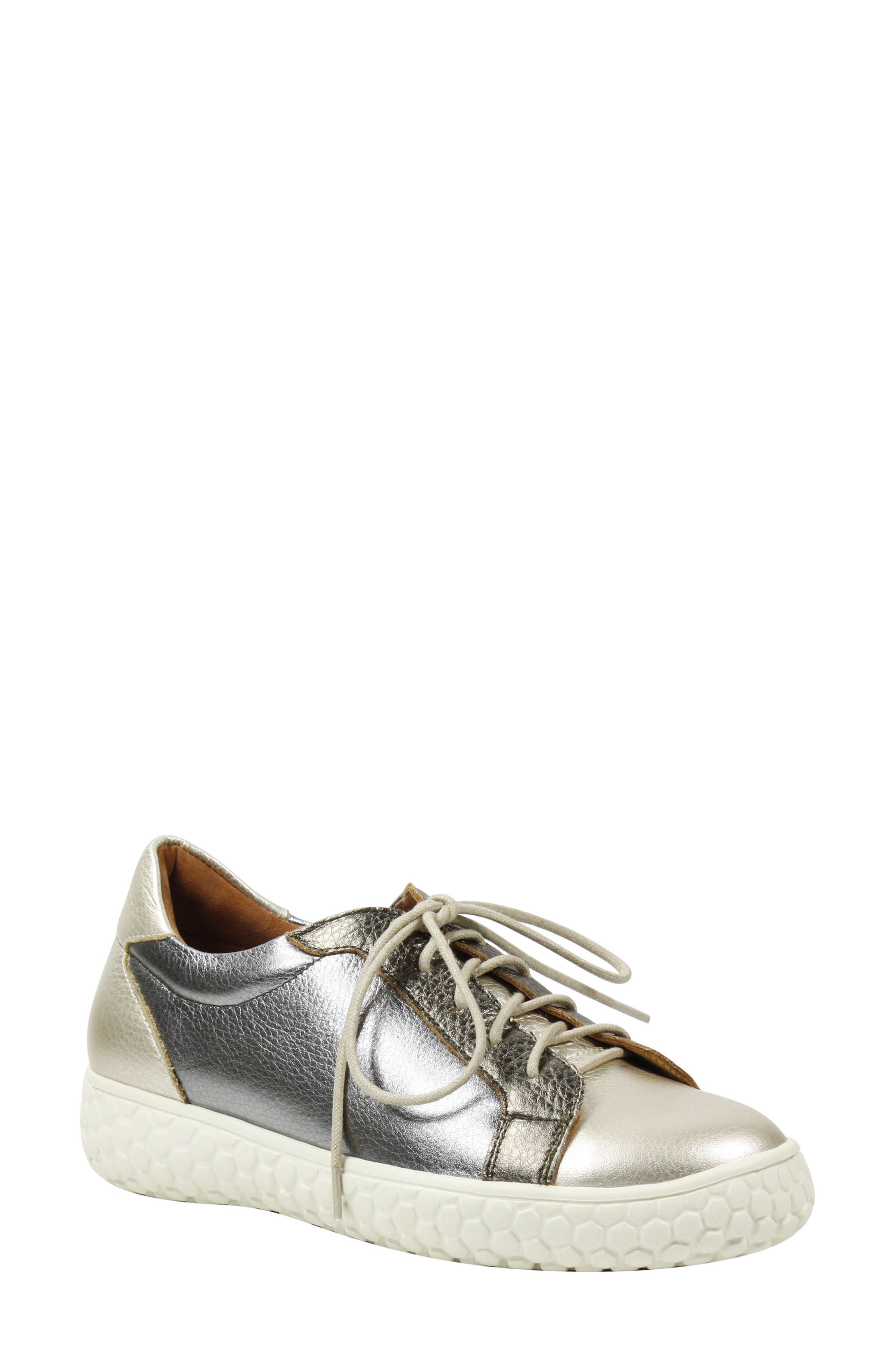 Zoyya Sneaker, Main, color, METALLIC MULTICOLOR LEATHER