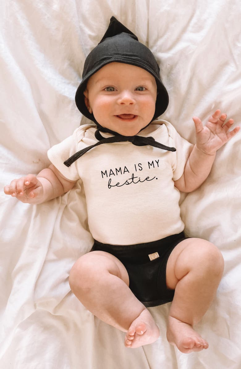 Tenth & Pine Mama is my Bestie Organic Cotton Bodysuit, Alternate, color,