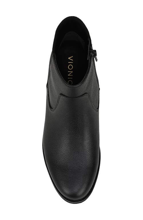 Vionic Ariana Platform Wedge Bootie In Black
