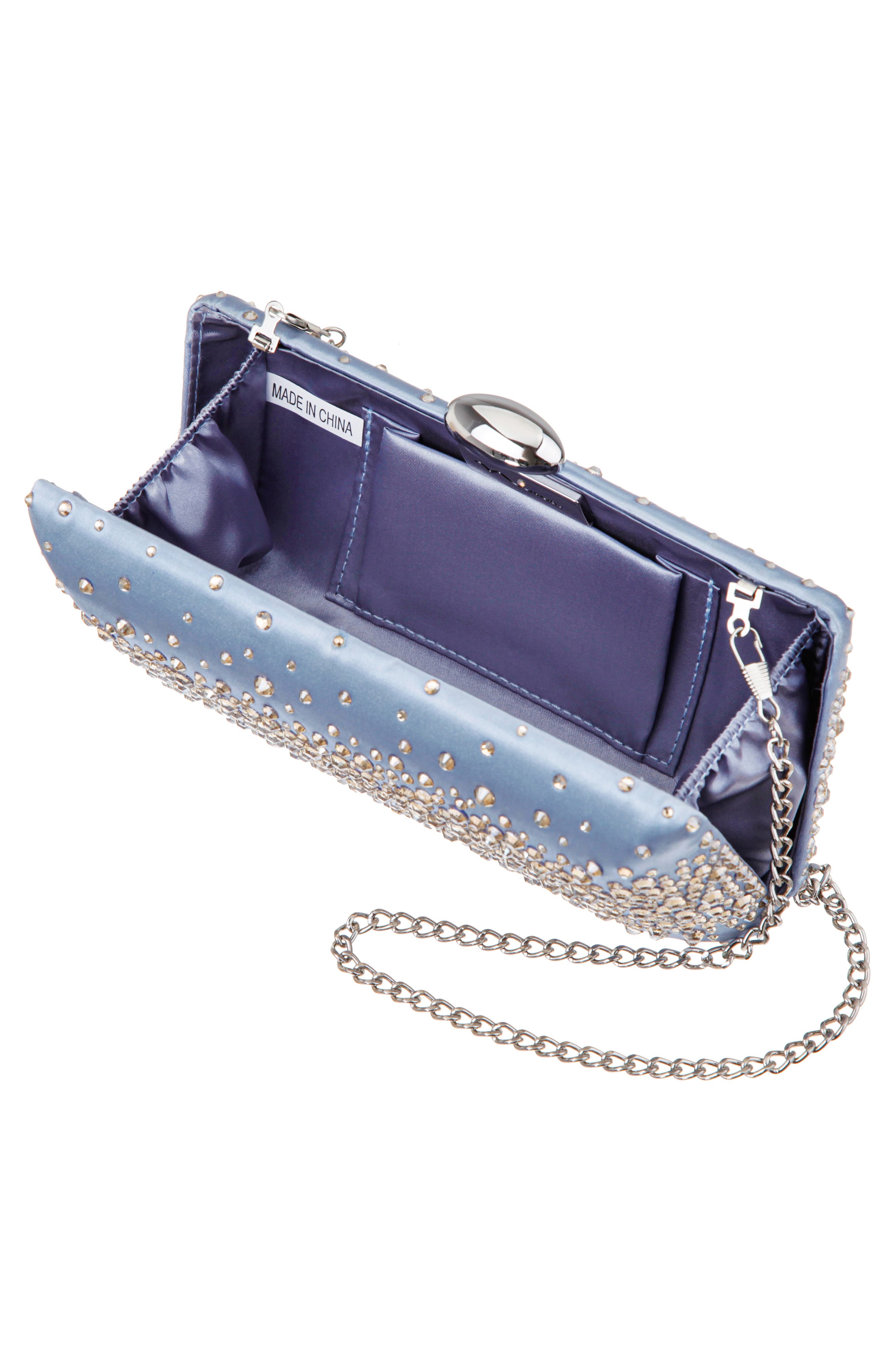 Purity Frame Clutch, Alternate, color, ICY BLUE