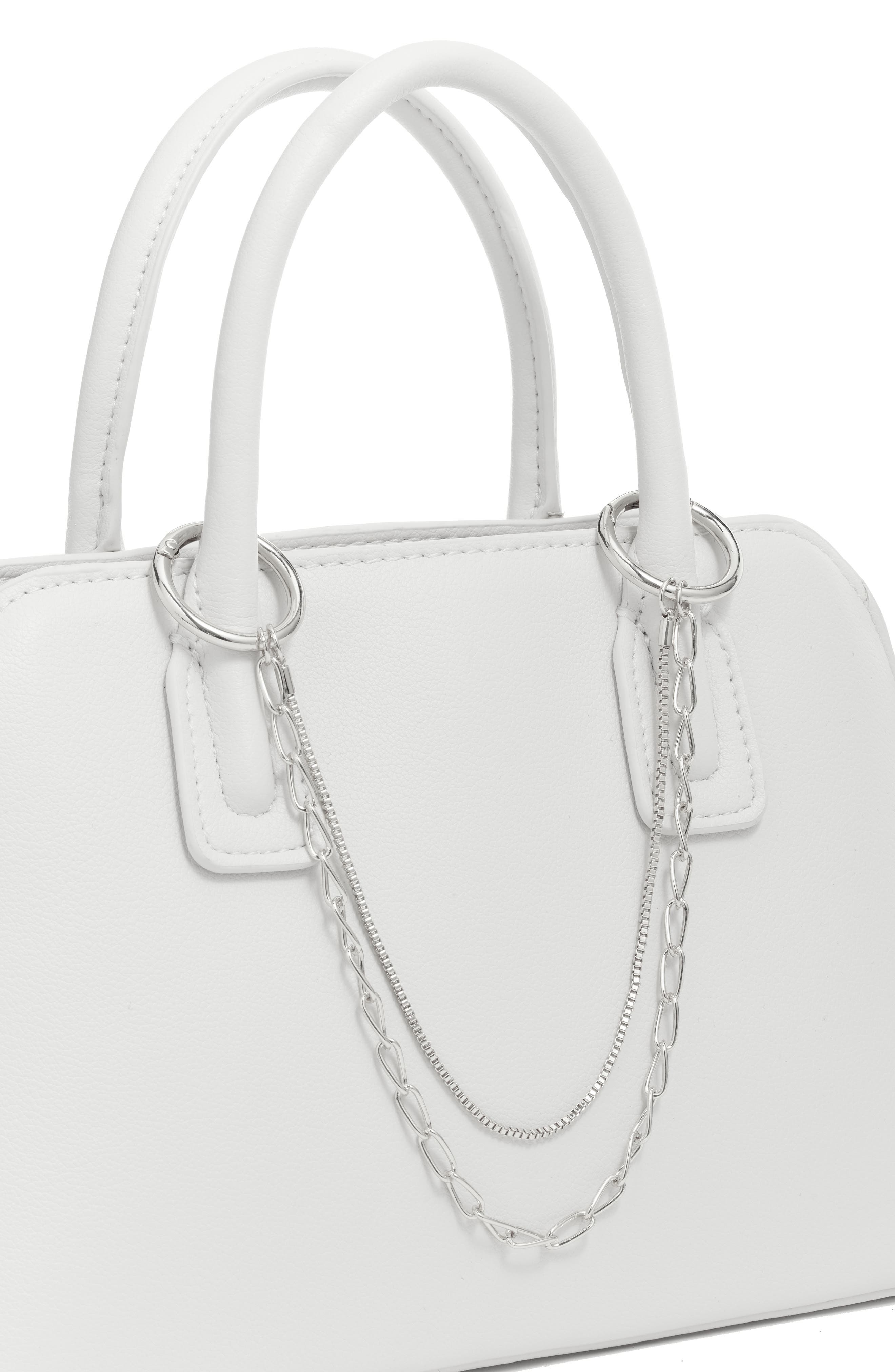 Chelsea28 Swag Chain Bag Charm, Alternate, color, Silver