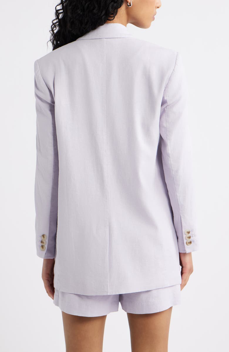 Open Edit Everyday Blazer, Alternate, color, Purple Evening