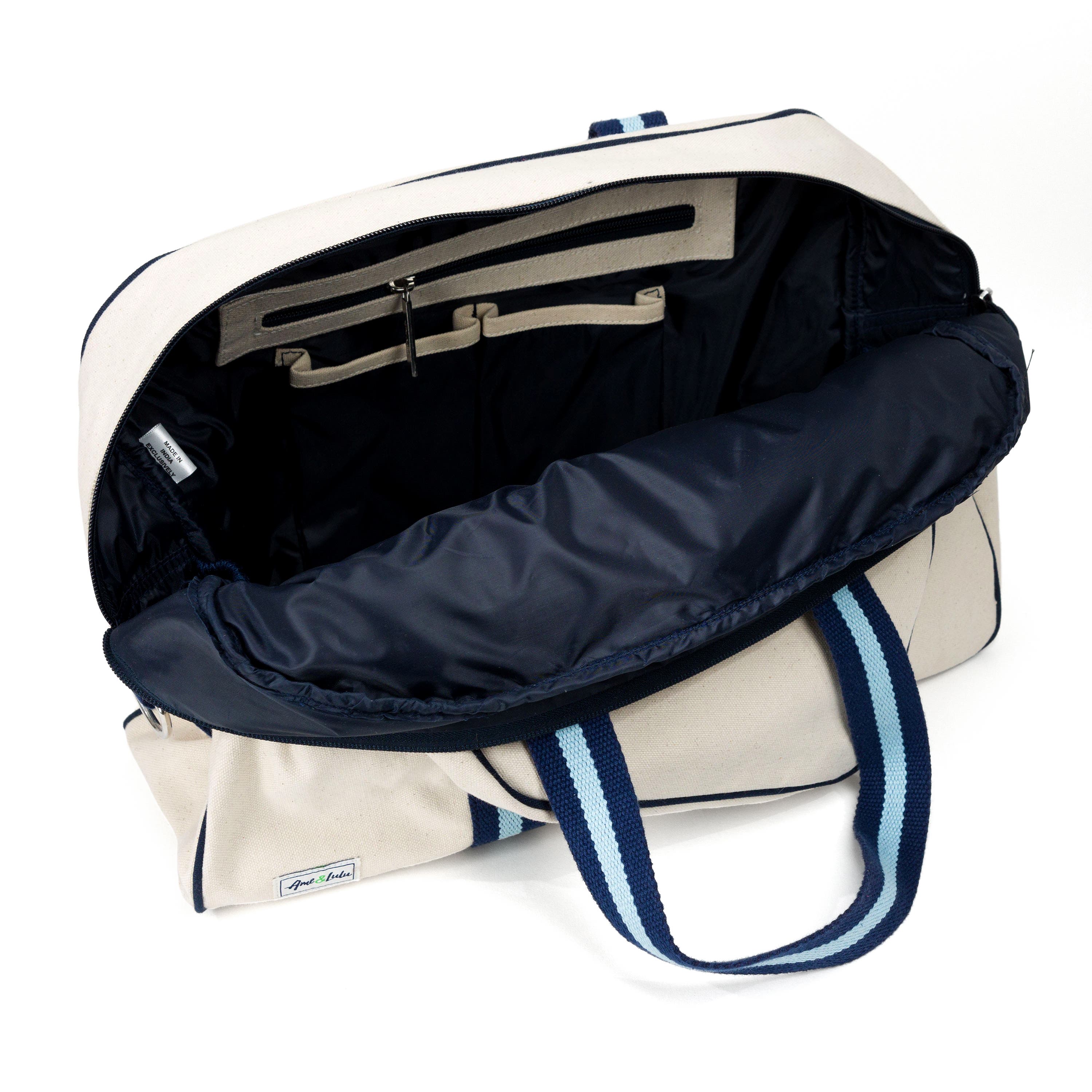 Ame & Lulu Hamptons Pickleball Bag, Alternate, color, Two Tone Blue