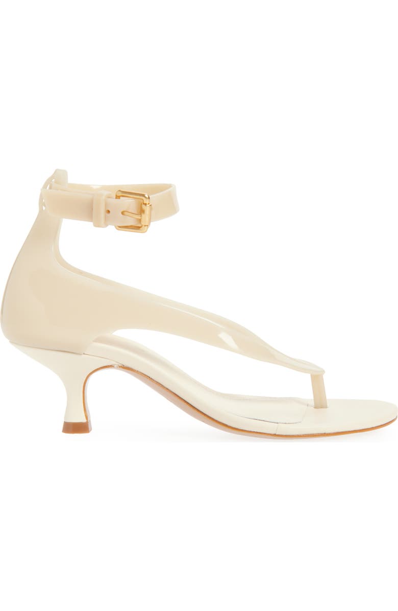 FARM Rio Jelly Kitten Heel Sandal, Alternate, color, Ivory