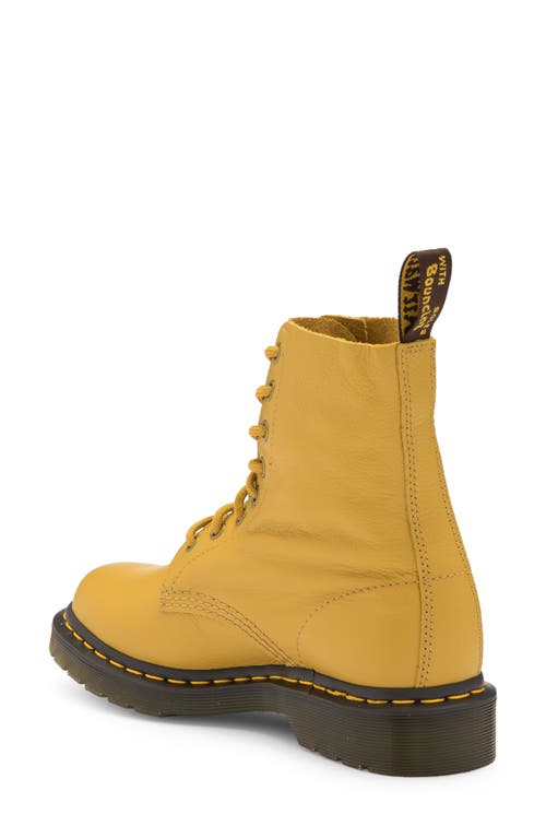 Dr. Martens' Dr. Martens 1460 Pascal Lace-up Boot In Mustard