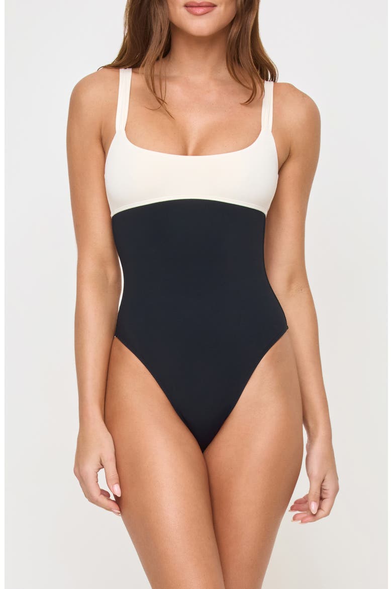 Descanso Colorblock One-Piece Swimsuit video