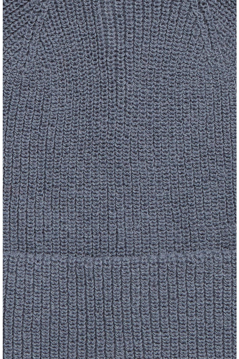 Recycled Cotton Beanie, Alternate, color, SUNFADED INDIGO